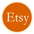 Etsy logo. Click to visit my Etsy Shop.